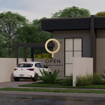 house em Rua Jean Becue, Costeira - Araucária - PR