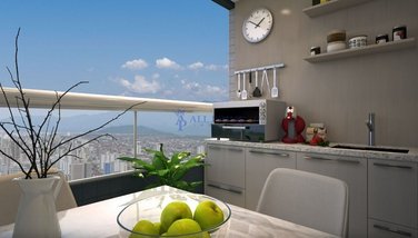 apartment em Rua Doutor Júlio de Mesquita Filho, Aviação - Praia Grande - SP