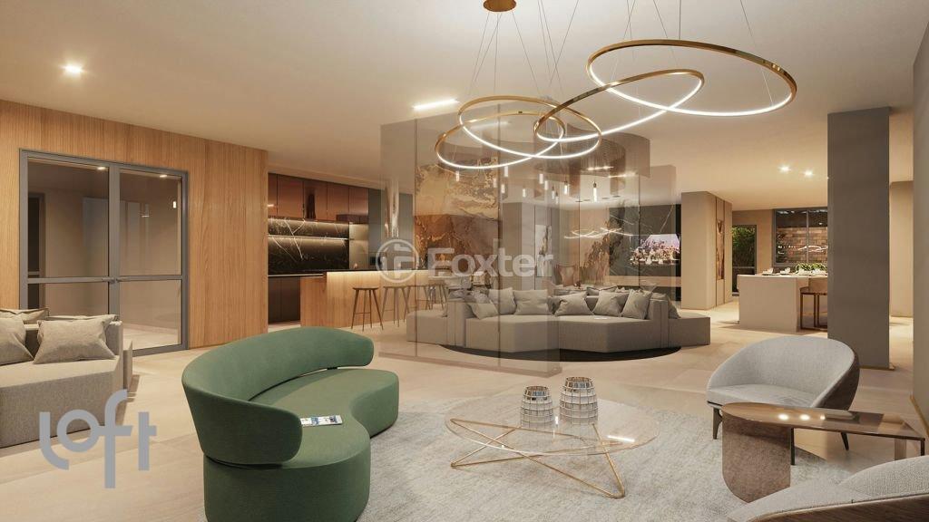 sala-de-estar-moderna-e-elegante-com-sofa-verde-claro-e-lustre-de-metal