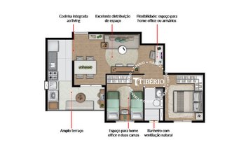 apartment em Rua Nova dos Portugueses, Chora Menino - São Paulo - SP
