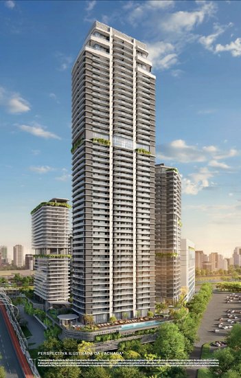 apartment em Avenida Marginal do Rio Pinheiros, Cidade Jardim - São Paulo - SP