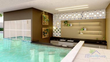 apartment em Avenida Santa Cecília, Guaribas - Eusébio - CE