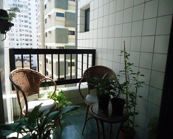 apartment em Rua Rangel Pestana, Centro - São Vicente - SP