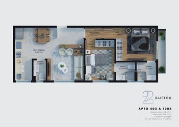 apartment em Rio Branco, Centro - Florianópolis - SC