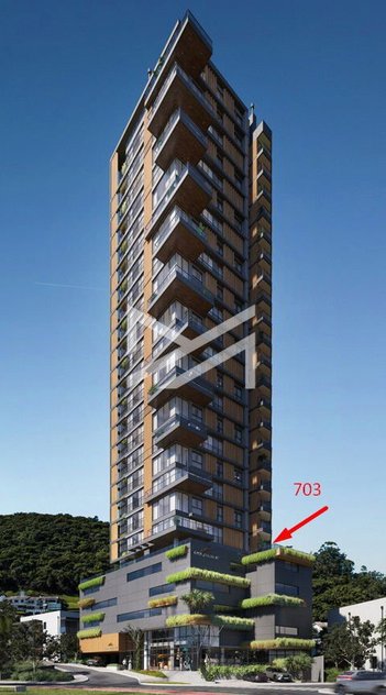 apartment em Rua Santa Beatriz, Fazenda - Itajaí - SC