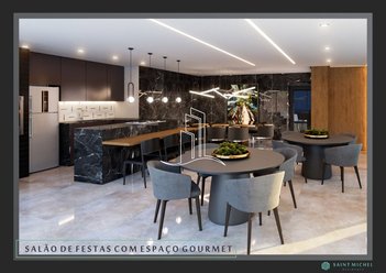 apartment em Rua Brasilpinho, Kobrasol - São José - SC