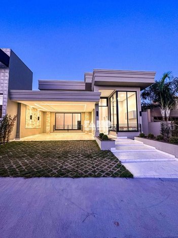 house em Rua Anuar Fauaz, Condomínio Vilage La Montagne - São José do Rio Preto - SP