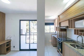 apartment em Rua Caetano Munhoz da Rocha, Salgadinho - Campo Largo - PR