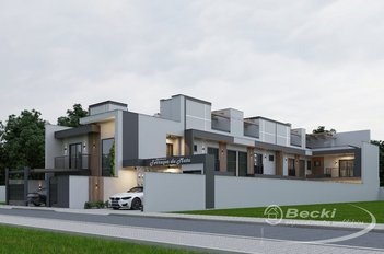 house em Rua Pio XII, Bom Retiro - Joinville - SC