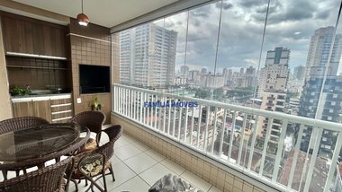 apartment em Rua Comendador Martins, Encruzilhada - Santos - SP