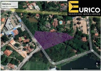 land_lot em Alameda Carlos de Carvalho Vieira Braga, Chácaras Alpina - Valinhos - SP