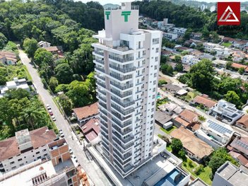apartment em Rua Hermann Eckelberg, Vila Nova - Blumenau - SC