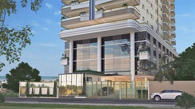apartment em Rua Padre José de Anchieta, Aviação - Praia Grande - SP