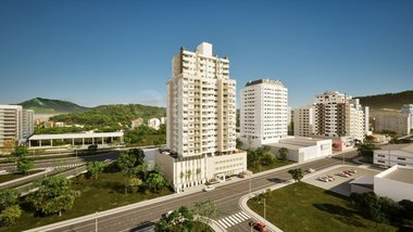 apartment em Rua das Biguás, Pedra Branca - Palhoça - SC