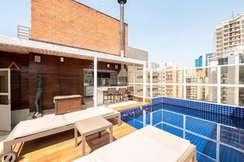 apartment em Alameda dos Arapanés, Moema - São Paulo - SP