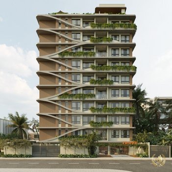 apartment em Rua Garibaldi Teixeira de Carvalho, Jardim Oceania - João Pessoa - PB