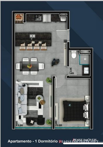 apartment em Avenida Central, Xangri-Lá - Xangri-Lá - RS