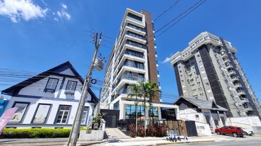 apartment em Rua Max Colin, América - Joinville - SC