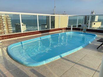 apartment em Rua Guimarães Rosa, Ocian - Praia Grande - SP