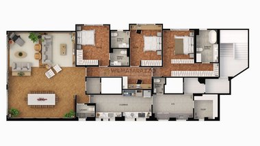 apartment em Rua Rio de Janeiro, Higienópolis - São Paulo - SP