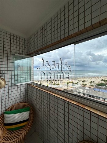 apartment em Rua Gilberto Amado, Ocian - Praia Grande - SP