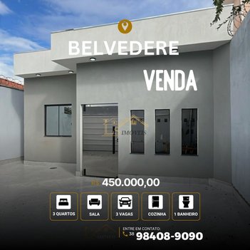 house em Rua A, Belvedere - Montes Claros - MG