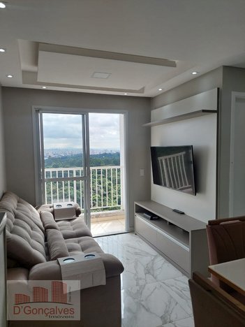 apartment em Avenida Curió, Campanário - Diadema - SP