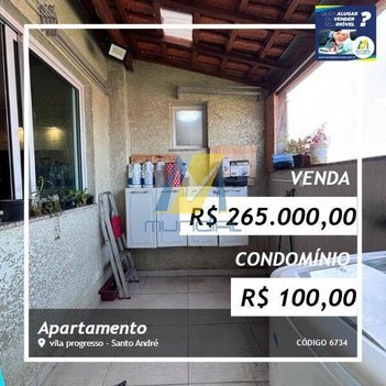 apartment em Rua Apolo, Vila Progresso - Santo André - SP