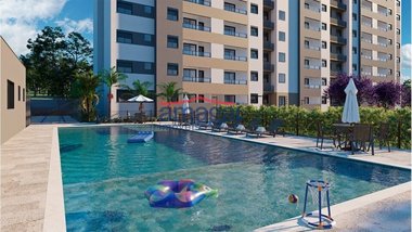 apartment em Rua Emílio Marelo, Jardim das Indústrias - São José dos Campos - SP
