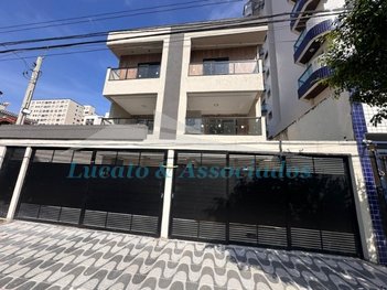 apartment em Rua Carlos Gomes, Ocian - Praia Grande - SP