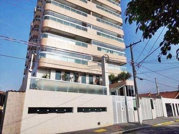 apartment em Rua Henrique Dias, Aviação - Praia Grande - SP