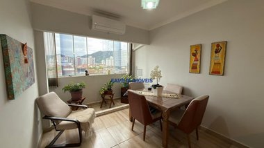 apartment em Rua Doutor Arnaldo de Carvalho, Campo Grande - Santos - SP
