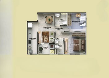apartment em Rua Doutor Campos Velho, Cristal - Porto Alegre - RS