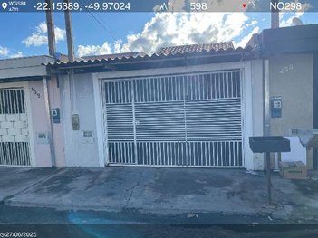 house em Rua Irene das Graças de Oliveira, Professora Liliana de Sousa Gonzaga - Marília - SP