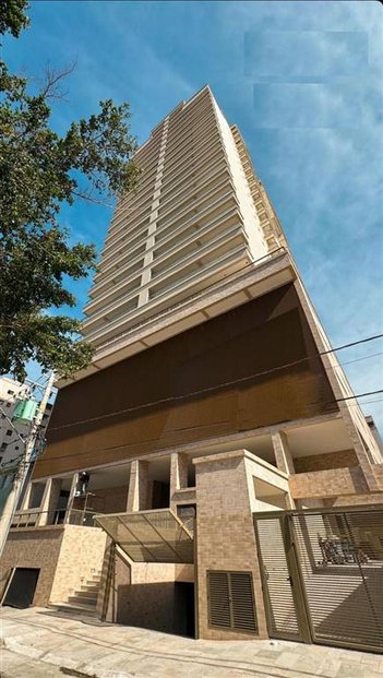 apartment em Rua Mário Tamashiro, Canto do Forte - Praia Grande - SP
