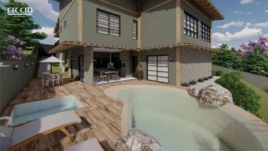 house em Rua Joaquim Vieira Alves, Condomínio Residencial Monte Carlo - São José dos Campos - SP