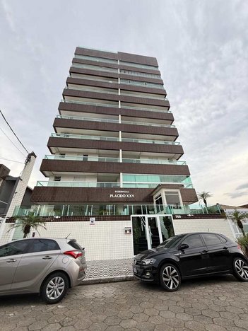 apartment em Rua Olavo Bilac, Ocian - Praia Grande - SP