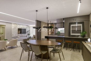 apartment em Rua Vieira dos Santos, Centro Cívico - Curitiba - PR