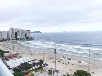 apartment em Avenida Marechal Deodoro da Fonseca, Pitangueiras - Guarujá - SP