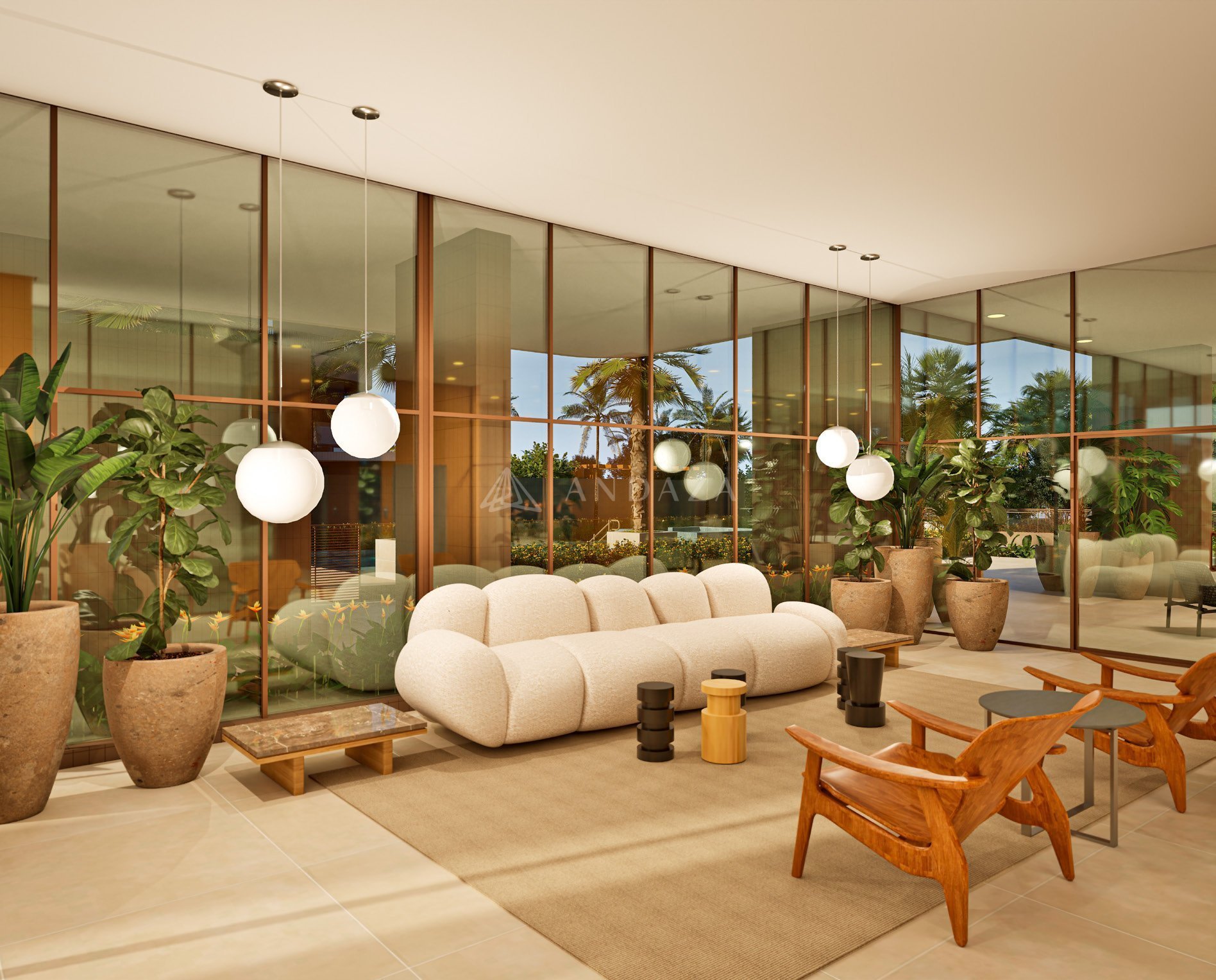 Living - sugestão de decoração