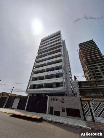 apartment em Rua Doutor João Sampaio, Guilhermina - Praia Grande - SP