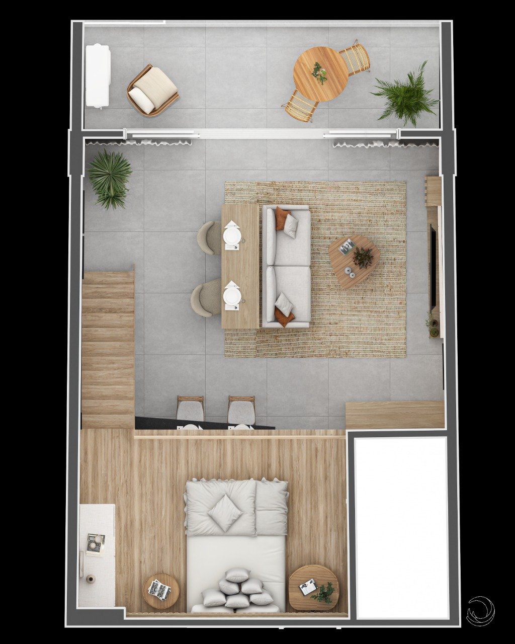 LaSpezia-Firenze-StudioLoftMezaninoPlantaBaixa