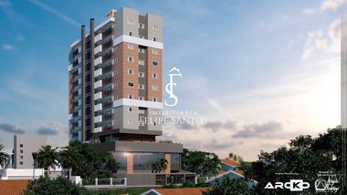 apartment em Rua Neri Francisco Campos, Centro - Tijucas - SC
