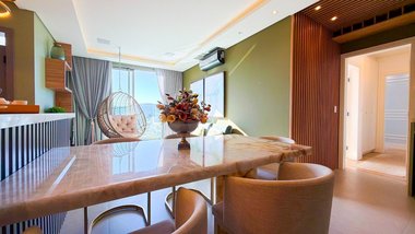 apartment em Avenida das Raias, Jurerê Internacional - Florianópolis - SC