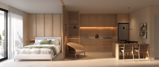 apartment em Rua Jornalista Haroldo Callado, Jurerê - Florianópolis - SC