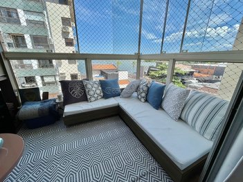 apartment em General Estilac Leal, Coqueiros - Florianópolis - SC