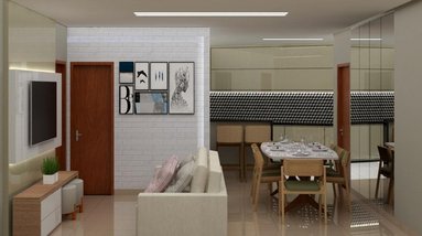 apartment em Rua Canavieiras, Jardim Laguna - Contagem - MG