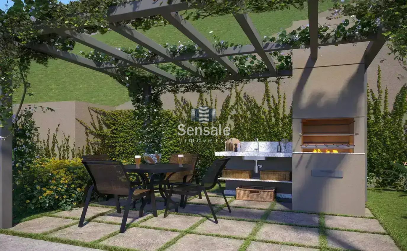 Espaço de churrasco