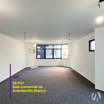 office em Avenida Rio Branco, Centro - Florianópolis - SC
