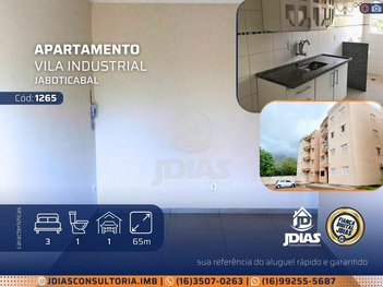 apartment em Avenida Jaime Ribeiro, Vila Industrial - Jaboticabal - SP